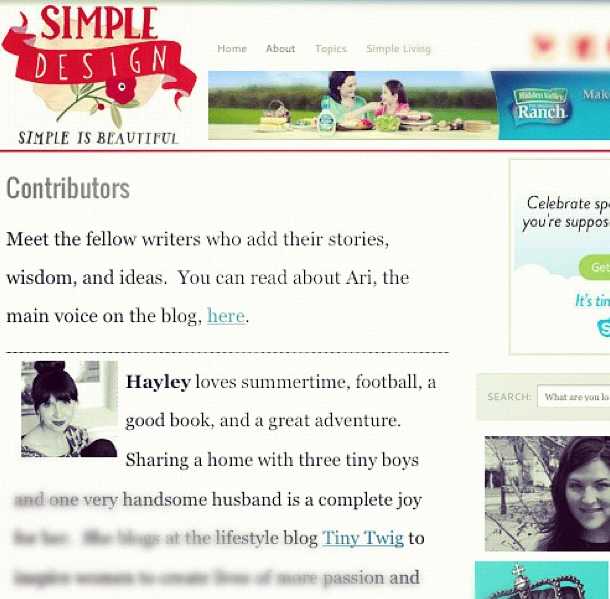 big news!  i’m a simple design contributor.